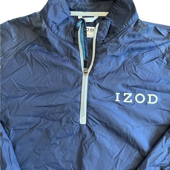 Mens’ Izod Lightweight Golf Pullover Jacket Size L - Picture 2 of 3